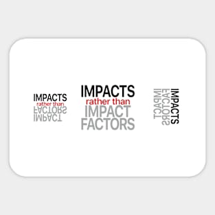 Impacts Sticker